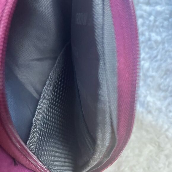 Steve Madden Designer Carry-on Suitcase weekender Nylon  peek-a-boo purple. - Picture 10 of 10